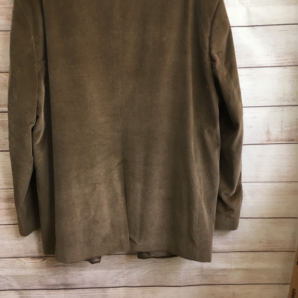 SADDLEBRED CORDUROY BLAZER IN TAN‎ - Picture 6 of 9